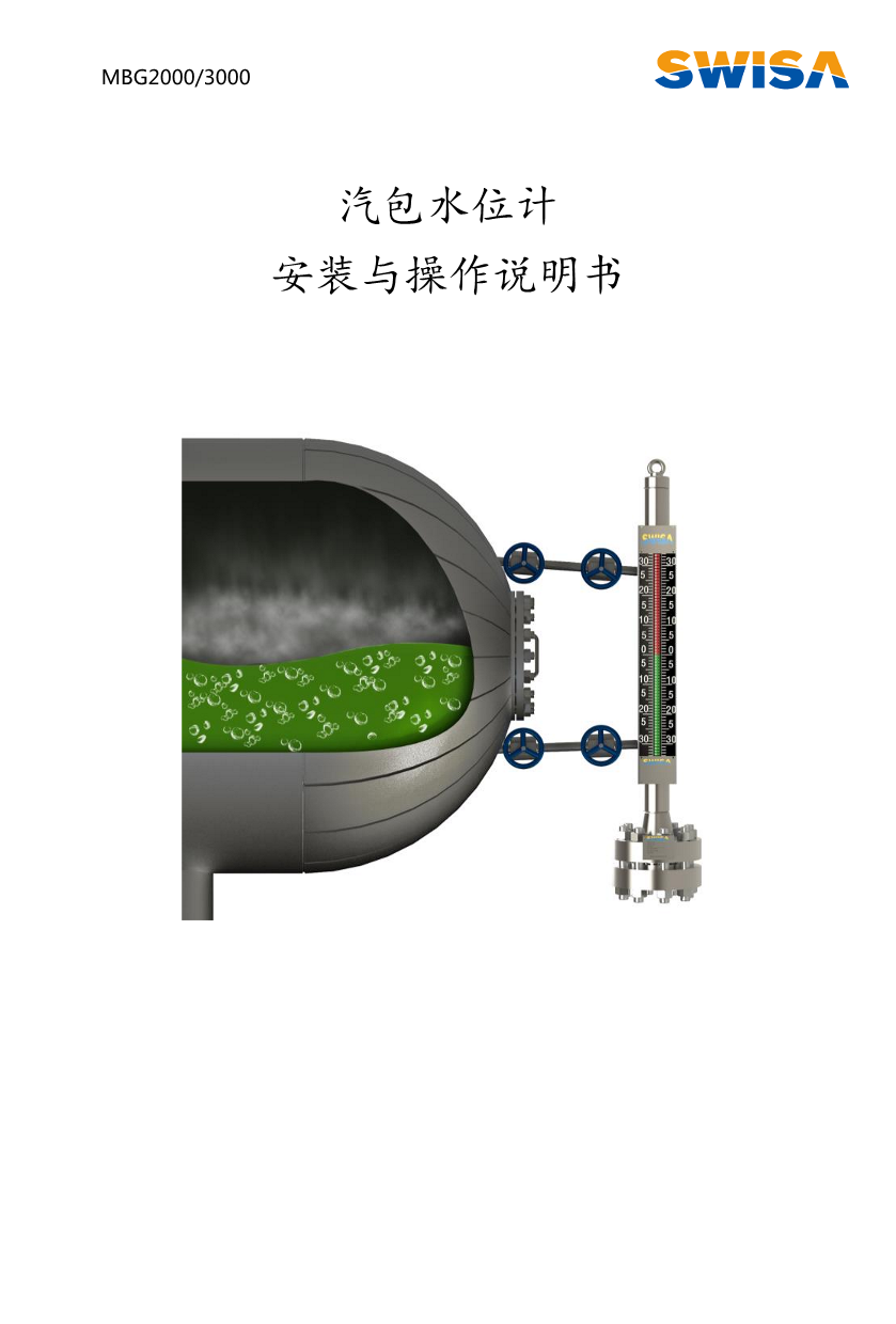 灌南MBG汽包水位計(jì)安裝與操作說明書